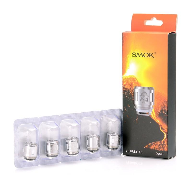 SMOK V8 Baby - T8 Coil 0,15 Ohm - 5 Stück / Packung