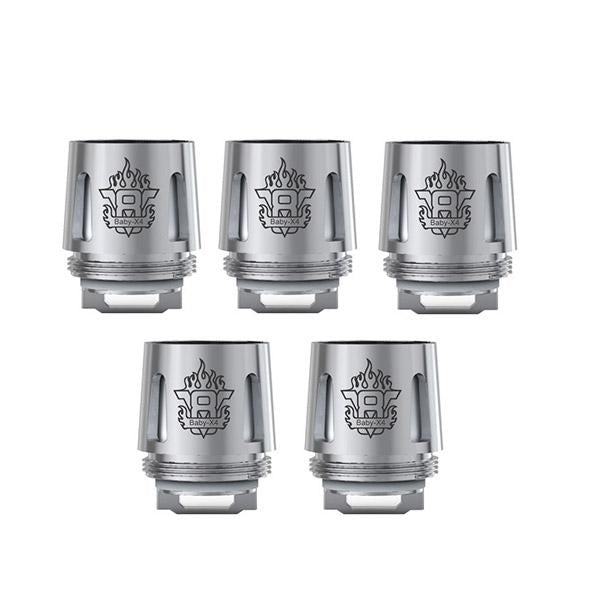 SMOK V8 Baby-X4 Coil 0,15 Ohm Verdampferkopf - 5 Stück / Packung