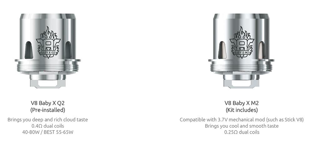 SMOK TFV8 X-Baby Sub Ohm Verdampfer - 4ml