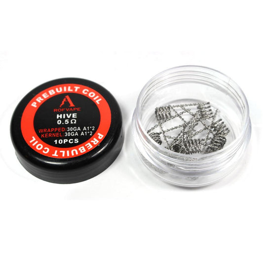 Rofvape Hive Draht Prebuilt Coils 0,5 Ohm - 10 Stück / Packung