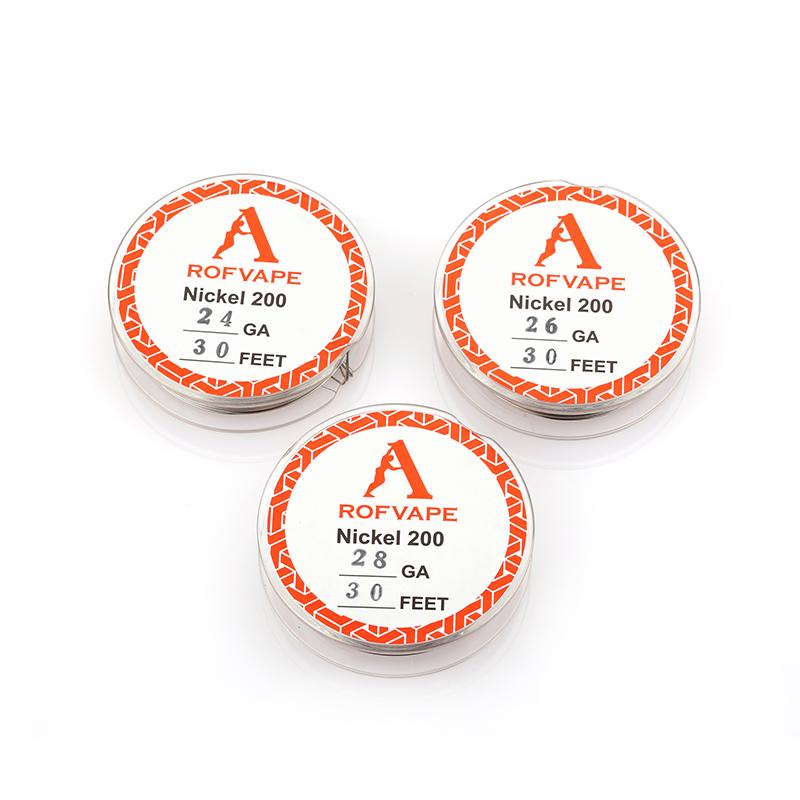 Rofvape Ni200 Nickel Draht 24/26/28GA - 30 Fuß