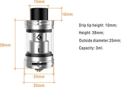 Geekvape illusion Sub Ohm Tank - 4,5ml