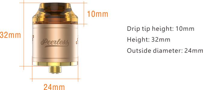 GeekVape Peerless RDA Tank Verdampfer