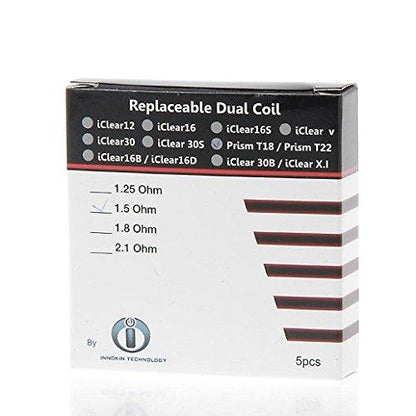 Innokin Endura T18 & T22 Coil 1,5 Ohm - 5 Stück / Packung