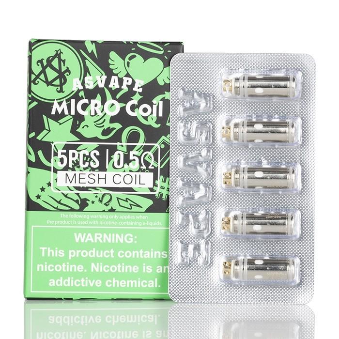 Asvape Micro Ersatz Coils 5 Stück/Packung