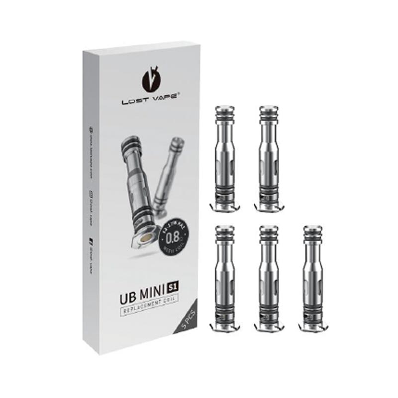 Lost Vape UB Mini Coil für Orion Mini Kit / Ursa Pro Kit / Ursa Nano Pro Kit / Orion Art Kit / Ursa Nano S / Ursa Art Kit  / Ursa Baby Pro Kit (5Stück/Packung)