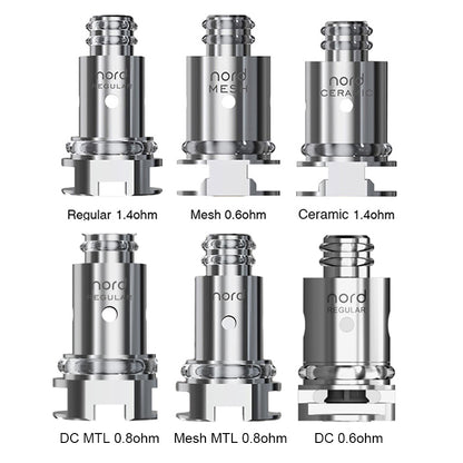 5 Stück / Packung - Smok Nord Ersatz Coils für Priv N19 Kit, Vape Pen Nord 19 kit, Vape Pen Nord 22 Kit, Nord Aio 19 Kit, Nord Aio 22 Kit, Alike Kit, Nord 2 Kit, Fetch Mini Kit, RPM40 Kit, Nord Kit, Nord 50W Kit ,Nord Pro Kit ,Stick N18 Kit