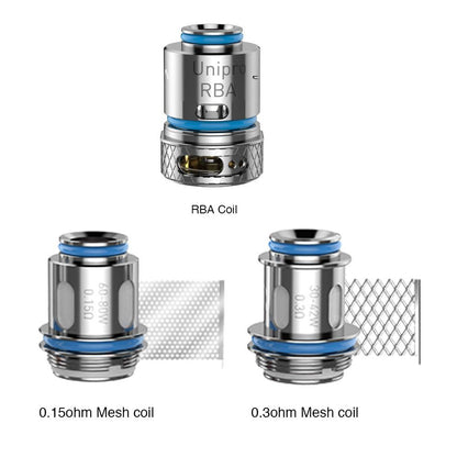 OXVA Unipro Coil für Velocity Kit, Velocity LE Kit (5 Stück/Packung)
