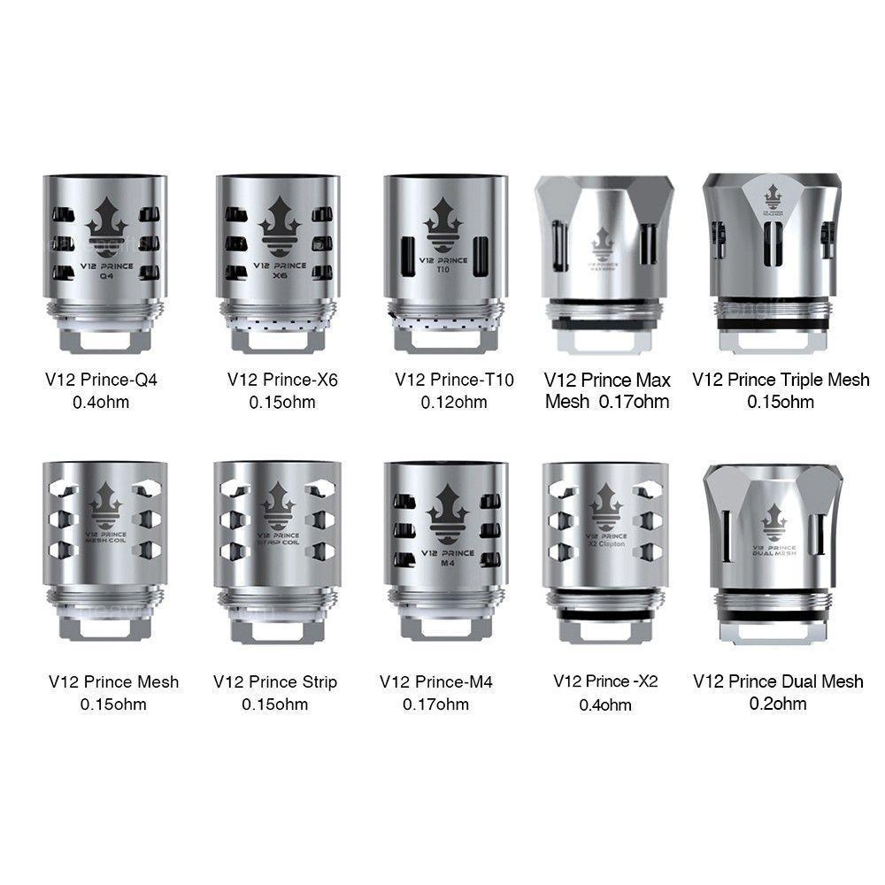 Smok TFV12 Prince Tank Ersatz Coils - 3 Stück / Packung