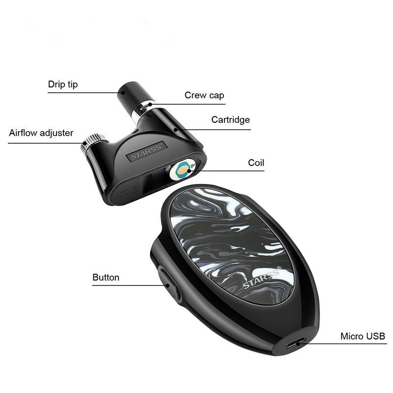 Starss Romeo Pod System Kit 1200mAh & 2,0ml
