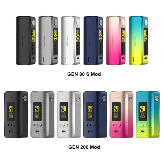 Vaporesso GEN 200 & GEN 80 S Box Mod Akkuträger