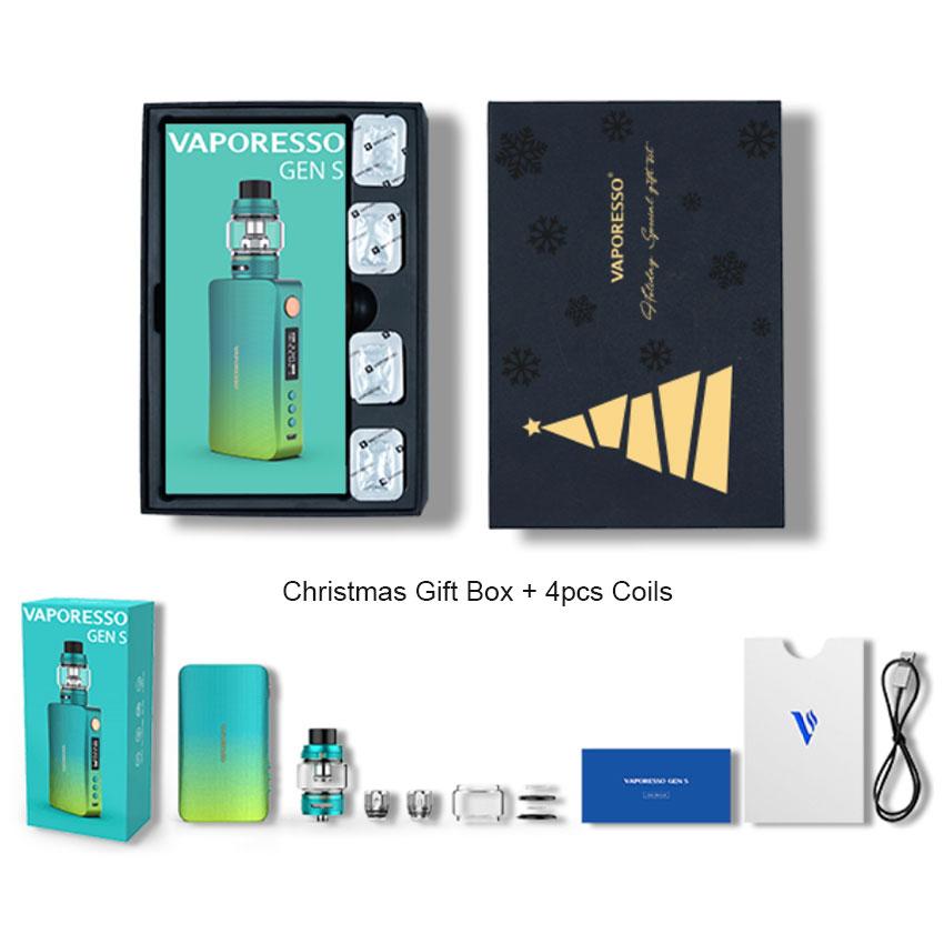 Vaporesso Gen S 220W Mod Kit mit NRG-S Tank Verdampfer (Weihnachten Edition)