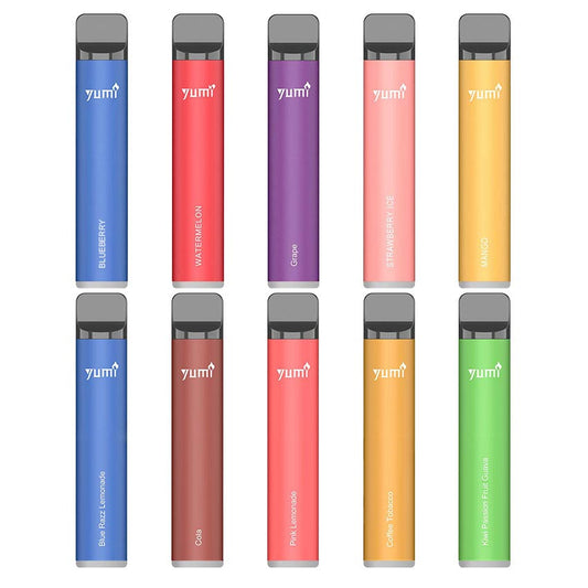 [Clearance sale] YUMI Bar 1500 Züge Einweg E-Zigarette Kit 850mAh (20mg)