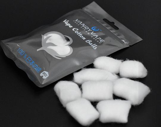 Vandy Vape vape Baumwolle Bälle - 8 Stück / Packung
