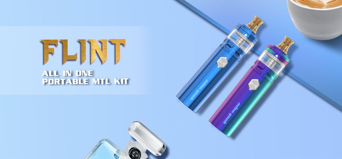 GeekVape Flint AIO Portable MTL Kit 950mAh mit Flint Verdampfer
