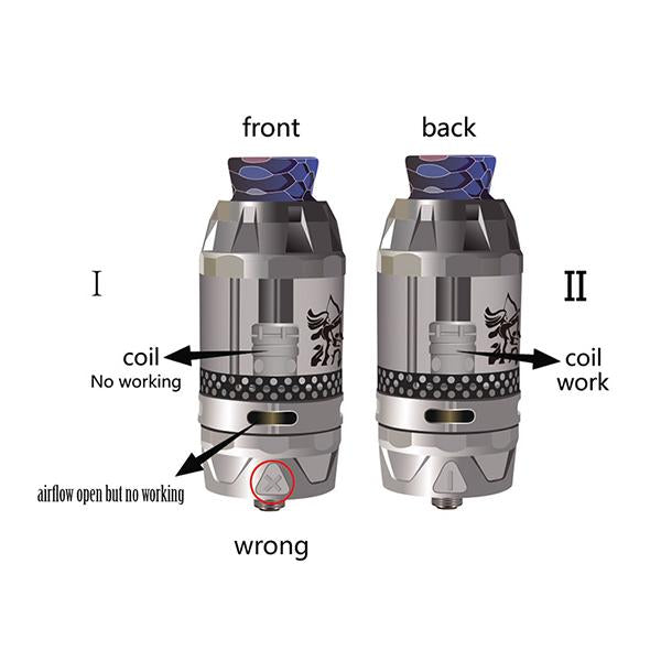 HENGLING Qtank Dual Flavor Sub Ohm Tank Verdampfer - 5ml