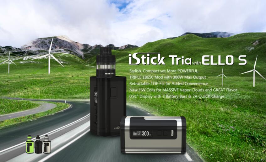 Eleaf iStick Tria 300W Kit mit ELLO S Tank