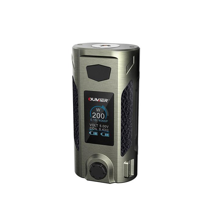 Oumier Rudder 200W TC Box Mod Akkuträger