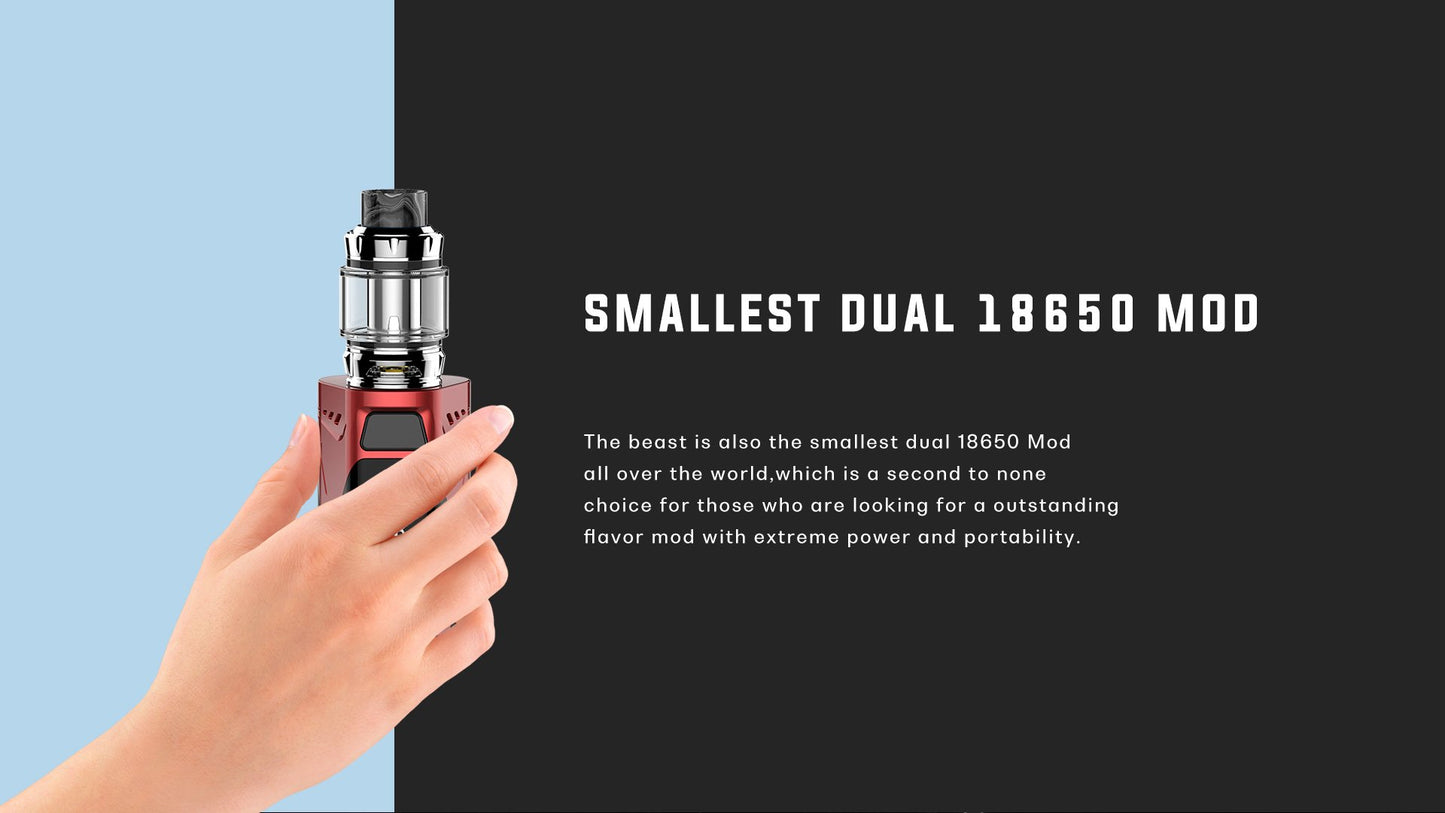 Rincoe Manto X Mesh 228W Starterset mit Metis Mix 6mL Verdampfer