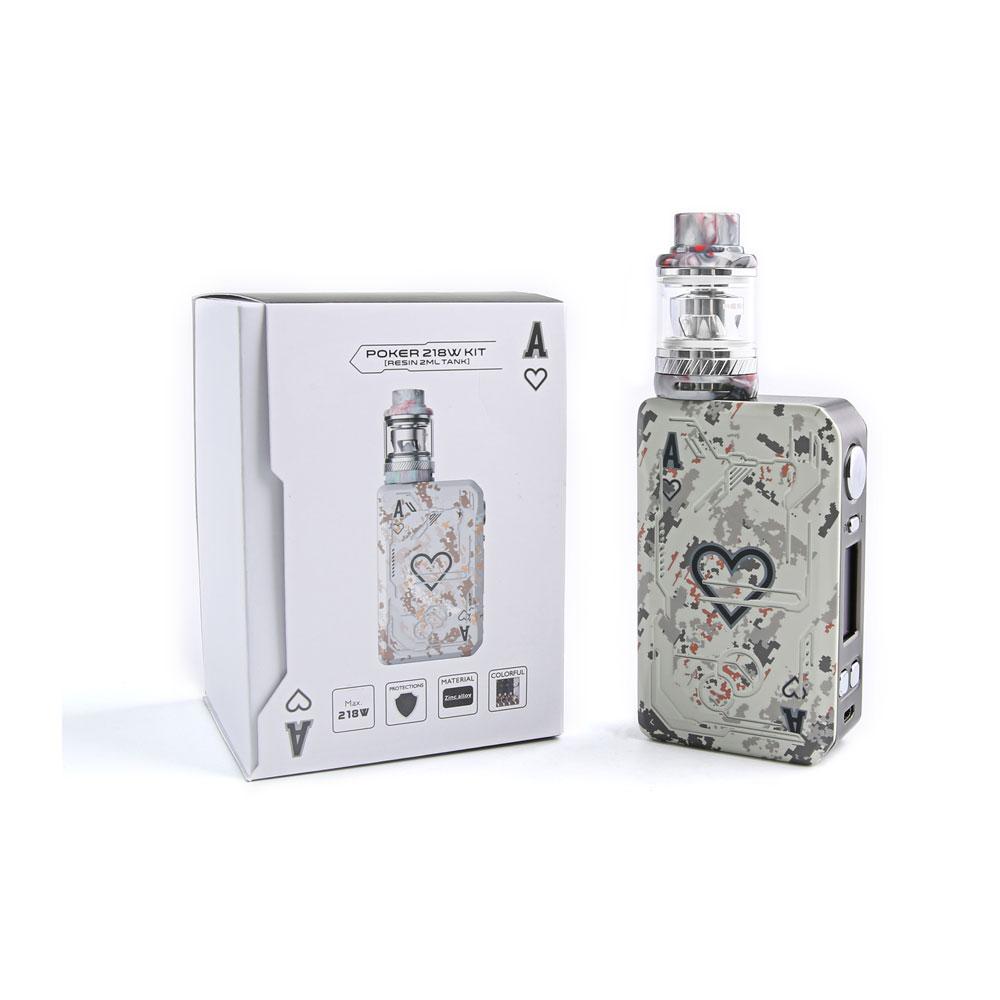 Teslacigs Poker 218 Kit mit Resin 2ml Verdampfer