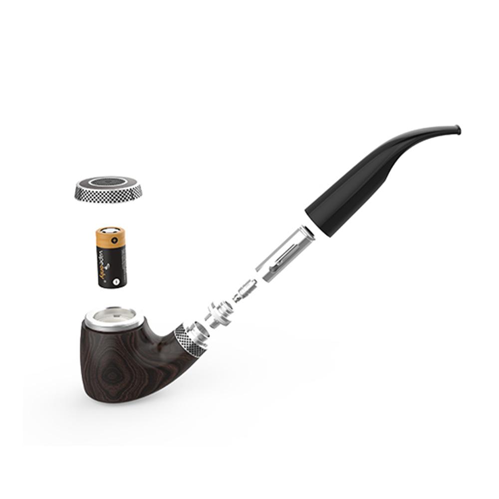 VapeOnly vPipe III Ebony e-Pipe E-Pfeife Starterset 1300mAh & 1,2ml