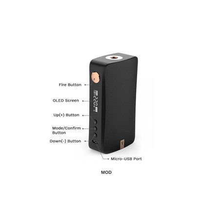 Vaporesso GEN TC Kit 220W mit SKRR-S Tank