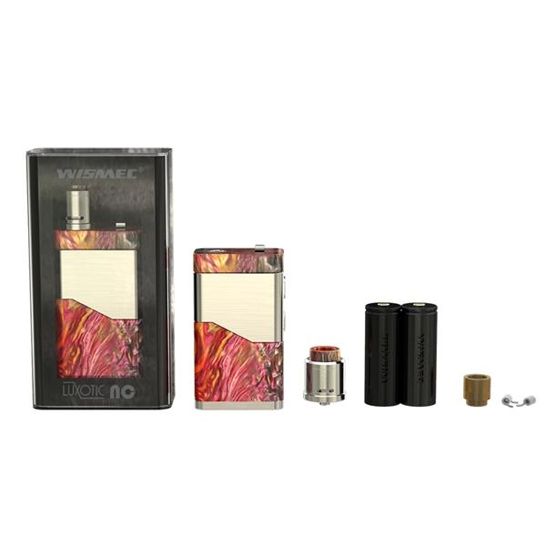 Wismec Luxotic NC Dual 20700 250W Kit mit Guillotine V2 RDA Verdampfer